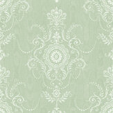 Colette Wallpaper - Washed Green - by Galerie