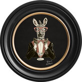 Marty 44cm Ebony Frame - Charcoal Black - by Brand McKenzie