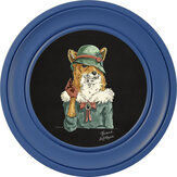 Vixen 44cm Cobalt Frame Art - Charcoal Black - by Brand McKenzie