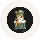 Vixen 44cm Ivory Frame Art - Charcoal Black - by Brand McKenzie