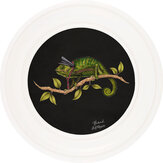 Cleo 44cm Ivory Frame Art - Charcoal Black - by Brand McKenzie