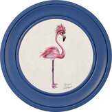 Fiona 44cm Cobalt Frame Art - Chalk White - by Brand McKenzie