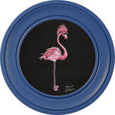Fiona 44cm Cobalt Frame Art - Charcoal Black - by Brand McKenzie