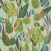 Papel pintado Pretty Jungle - Salvia - de Albany. Haz clic para obtener más detalles y una descripción.