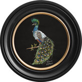 Prince 44cm Ebony Frame Art - Charcoal Black - by Brand McKenzie