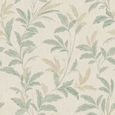 Organic Trail Wallpaper - Sage - by Albany