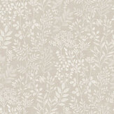 Stitched Organic Wallpaper - Taupe - by Albany