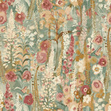 Delphinium Wallpaper - Sage - by Albany