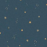 Papier peint Celestial Sky - Bleu - Albany