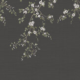 Alderbourne Mural - Soft Black - by Timothy Wilman Home. Click for more details and a description.
