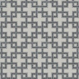 Belgravia Wallpaper - Graphite Grey - by Timothy Wilman Home. Click for more details and a description.