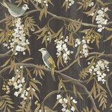 Clarendon Wallpaper - Antique Honey - by Timothy Wilman Home