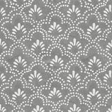 Halewick Wallpaper - Light Charcoal - by Timothy Wilman Home