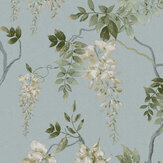 Lindenford Wallpaper - Cloudy Blue - by Timothy Wilman Home