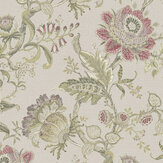 Loxley Wallpaper - Rosa Dusk - by Timothy Wilman Home