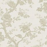 Oakminster Wallpaper - Alabaster Veil - by Timothy Wilman Home