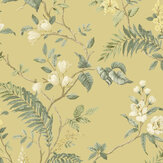 Thornleigh Wallpaper - Amber Buttercup - by Timothy Wilman Home