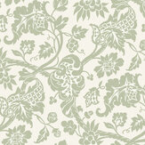 Westcombe Wallpaper - Fern Green - by Timothy Wilman Home