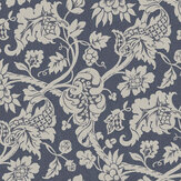 Westcombe Wallpaper - Midnight Blue - by Timothy Wilman Home