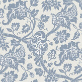 Westcombe Wallpaper - Oxford Blue - by Timothy Wilman Home
