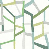 Tate Wallpaper - Green - by A Street Prints. Click for more details and a description.