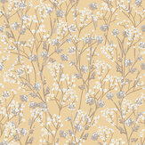 Valerian Wallpaper - Ochre - by Albany