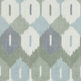 Abilene Wallpaper - Green/blue - by A Street Prints