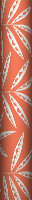 Pea Pods Wallpaper - Terracotta - by MissPrint