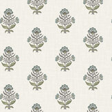 Papier peint Hollyhock - Blanc - Albany. Cliquez pour en savoir plus et lire la description.