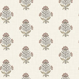 Hollyhock Wallpaper - Spice - by Albany