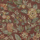 Begonia Wallpaper - Red - by Albany