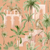 Leopard Arches Wallpaper - Terracotta - by Arthouse. Click for more details and a description.