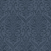 Adavu Wallpaper - Blue - by Albany