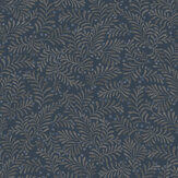 Chrysantha Wallpaper - Navy - by Albany