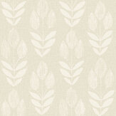 Garland Wallpaper - Straw - by Albany