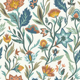 Lush Paradise Wallpaper - Blue - by Arthouse