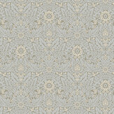 Delamore Wallpaper - Stone Grey - by Laura Ashley