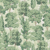 Organic Forest Wallpaper - Green - by Arthouse