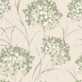 Giselle Wallpaper - Hedgerow - by Laura Ashley