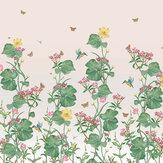 Revestimiento mural Llanelli Mural - Verde/multicolor - de Laura Ashley