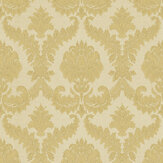 Damasco Imperiale Wallpaper - Gold - by Galerie