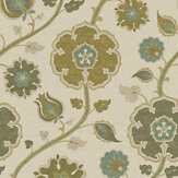 Papier peint Trailing Flower - Sauge - Eijffinger