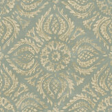 Papier peint Tapestry - Bleu layette - Eijffinger