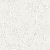 Silhouette Flowers Wallpaper - Grey / Silver - by Eijffinger. Click for more details and a description.
