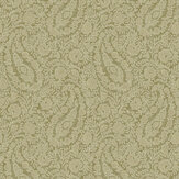 Papier peint Paisley - Olive - Eijffinger