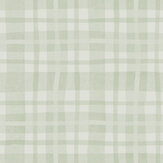Ivy Plaid Wallpaper - Sage - by Albany