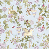 Away With The Fairies Wallpaper - Sky Blue - by Albany
