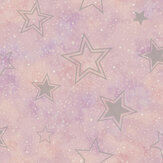 Stardust Wallpaper - Pink / Silver - by Albany