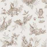 Forest Friends Wallpaper - Neutral - by Albany