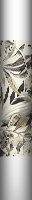Panoramique Inky Palms Digital Mural - Charbon de bois - Grandeco